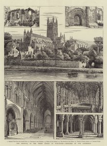 The Festival of the Three Choirs at Worcester, Sketches of the Cathedral